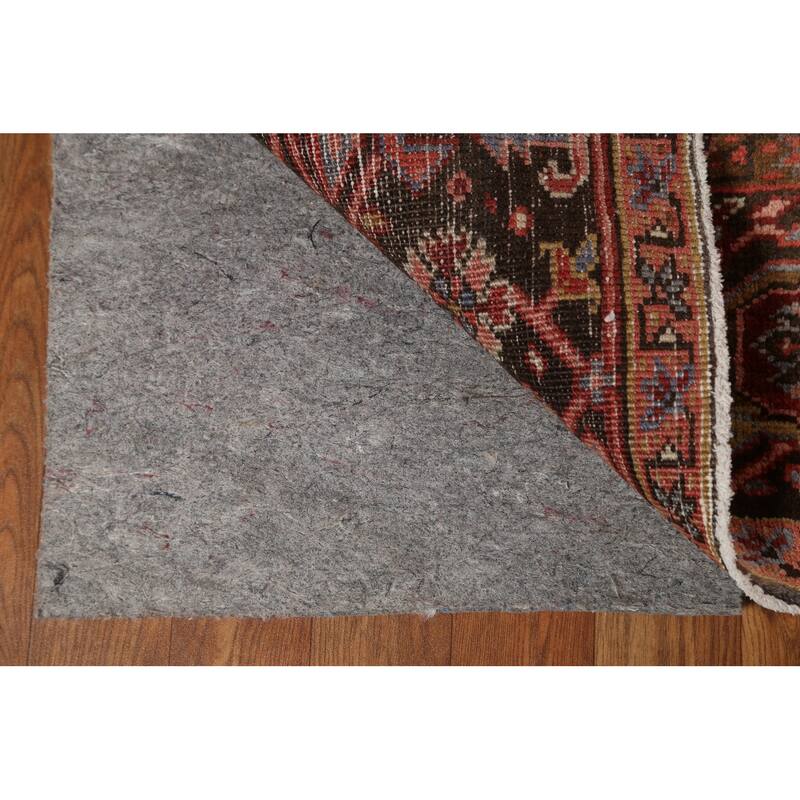 Vintage Traditional Geometric Persian Heriz Area Rug Wool Hand-knotted - 8'9" x 10'11"