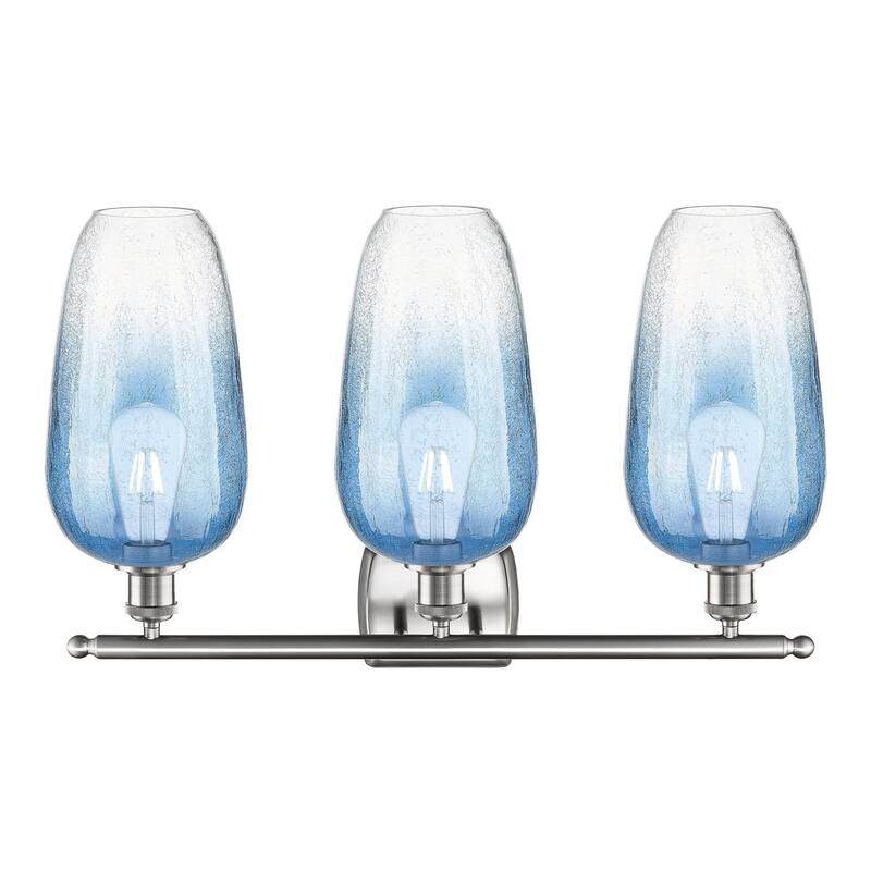 Innovations Lighting Endless Possibilities Ballston - Brookhaven Flute - 3 Light 27" Bath Vanity Light