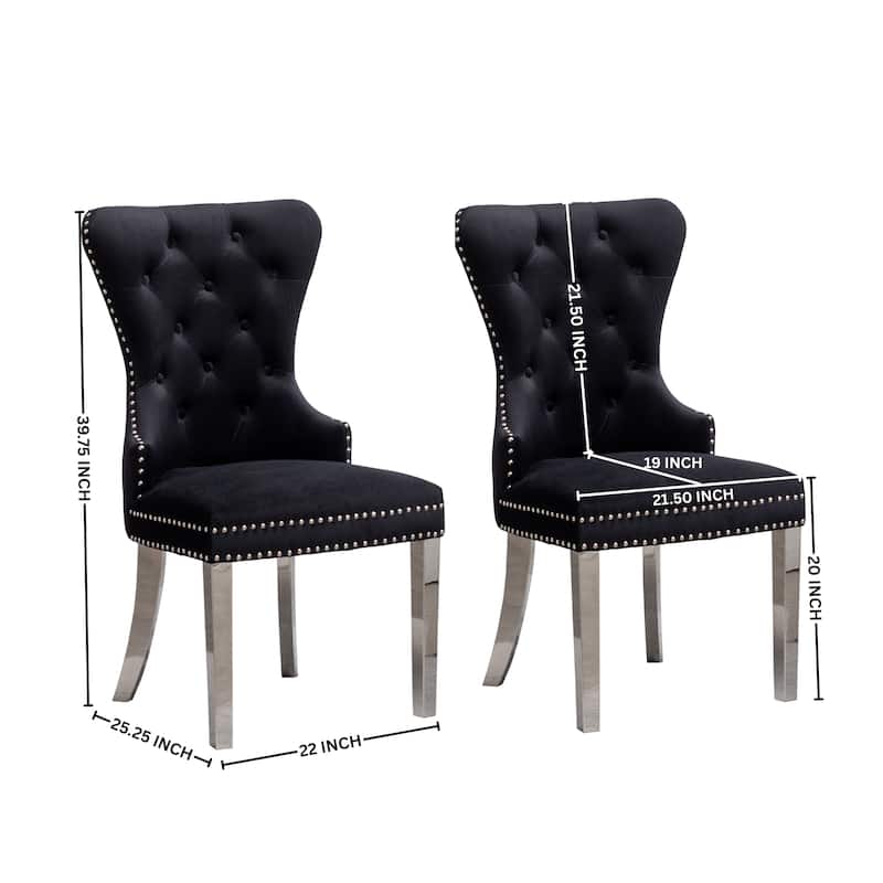 Roundhill Furniture Cavira 7-Piece Modern Faux Marble Dining Set