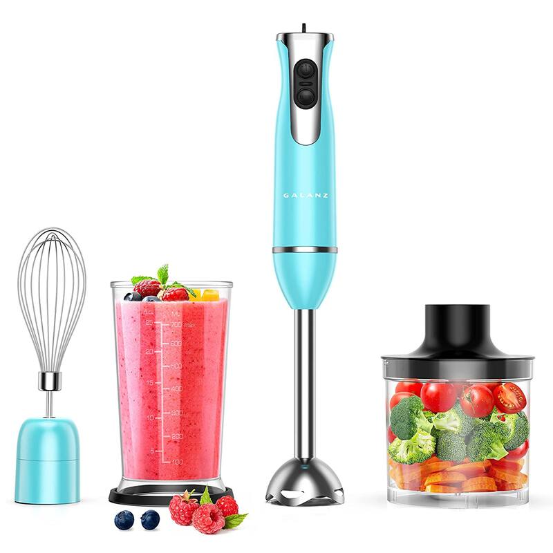 2 Speed MultiFunction Retro Immersion Hand Blender Hand Blender On