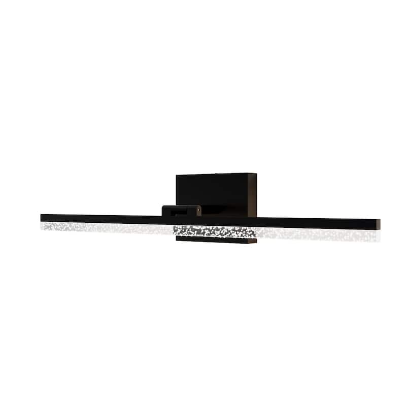 ExBrite Bathroom LED Vanity Wall Light - Black - Black