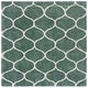 preview thumbnail 157 of 164, SAFAVIEH Hudson Shag Ogee Trellis 2-inch Thick Area Rug 4' Square - Light Green/Ivory - Square