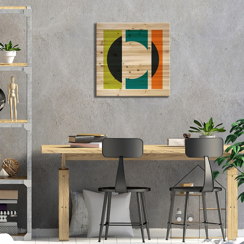 Missing Print On Wood by Jazzberry Blue - Multi-Color