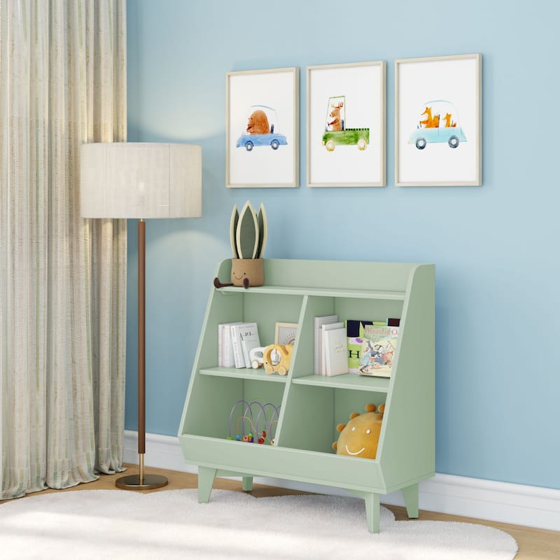 Max and Lily Frankie Bookcase - Sage Green