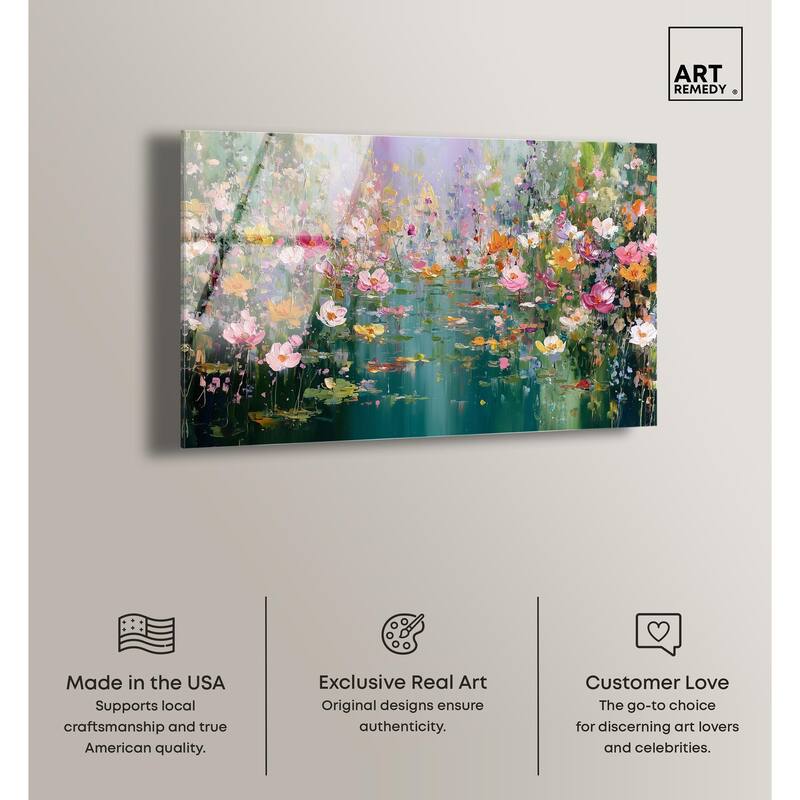 Picturesque Colors Acrylic by Art Remedy, Ready to Hang