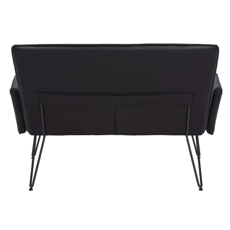 SAFAVIEH Michelina Mid-Century Modern Settee. - 52" W x 29" D x 33" H - 52Wx28Dx33H