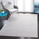 preview thumbnail 3 of 50, SAFAVIEH Non-Slip Marinella Solid Rug 3'3" x 5'3" - Light Grey - Rectangle