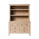 preview thumbnail 7 of 8, Milk Street Cameo Hutch/Bookcase