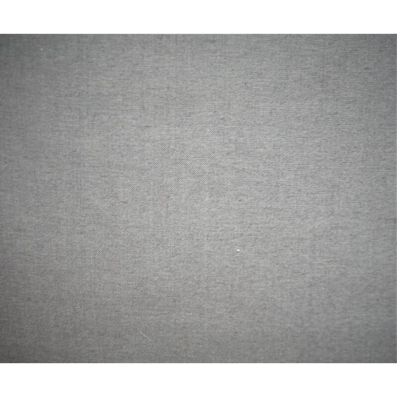 Home&Manor Premium Silk Throw Pillow 18" Gray