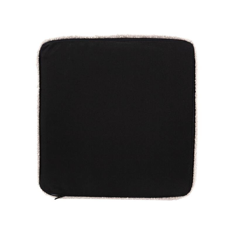 Allan Andrews No Tip Short Block Ottoman with Cover, Barbet Collection