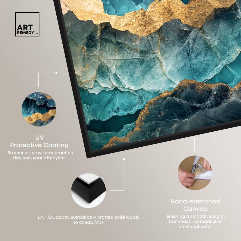 Power Edge II Canvas by Art Remedy