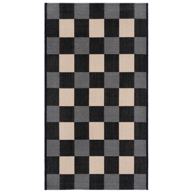 SAFAVIEH Courtyard Meryem Indoor/Outdoor Washable Backyard Patio Rug