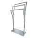 preview thumbnail 6 of 4, Edenscape Freestanding Y-Style Towel Rack in Brushed Nickel