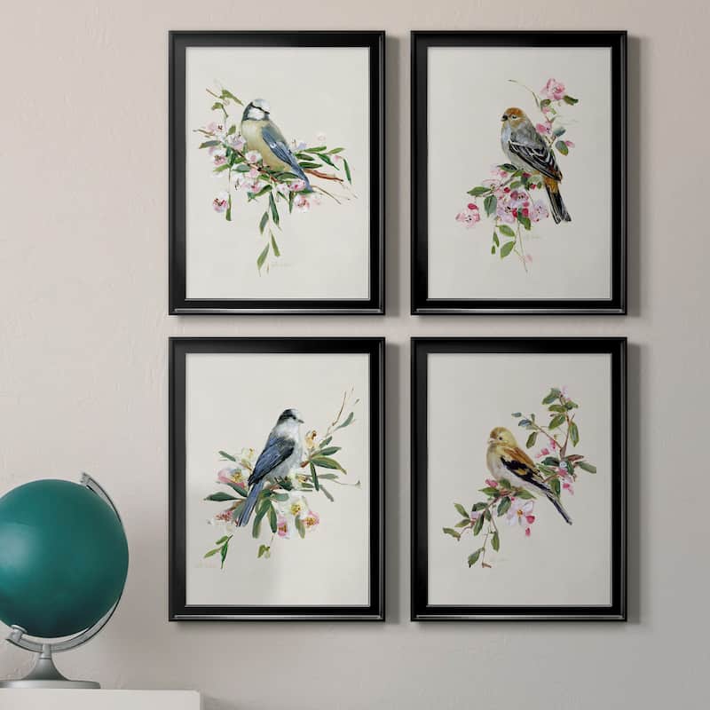 Spring Song Blue Bird Premium Framed Canvas - Ready to Hang - Multi-Color
