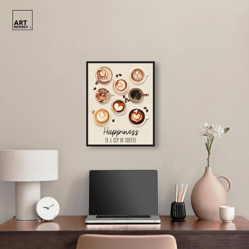 68945 Coffee Cup Collection Canvas by Art Remedy