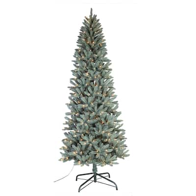 9 foot Blue Spruce Slim, 450 UL Lights