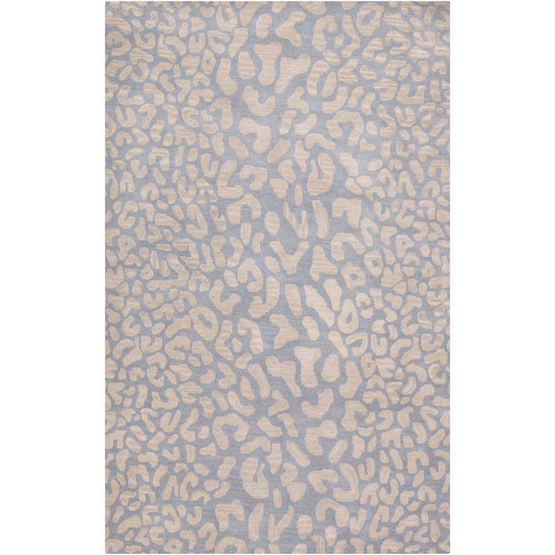 Silver Orchid Michel Hand-tufted Jungle Animal Print Wool Area Rug