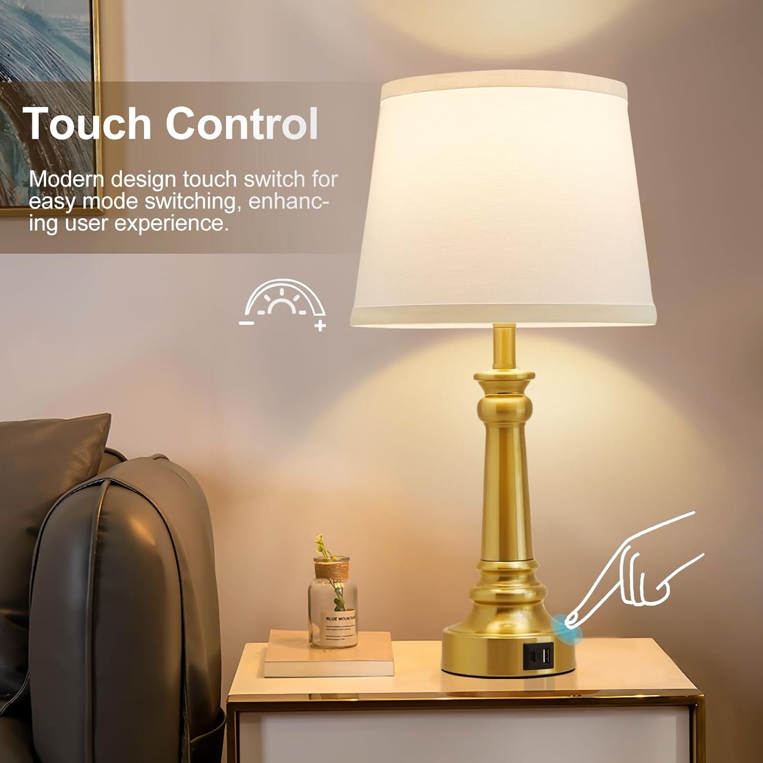 Touch switch bedside lamps 2025