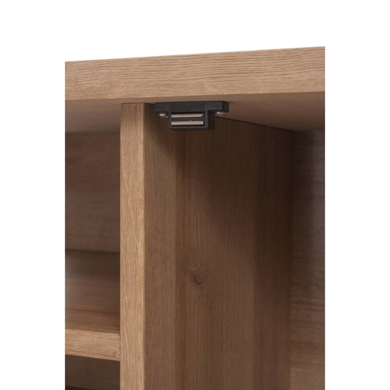 NPD Furniture Thelma KD 59.5 Inch Rattan TV Stand
