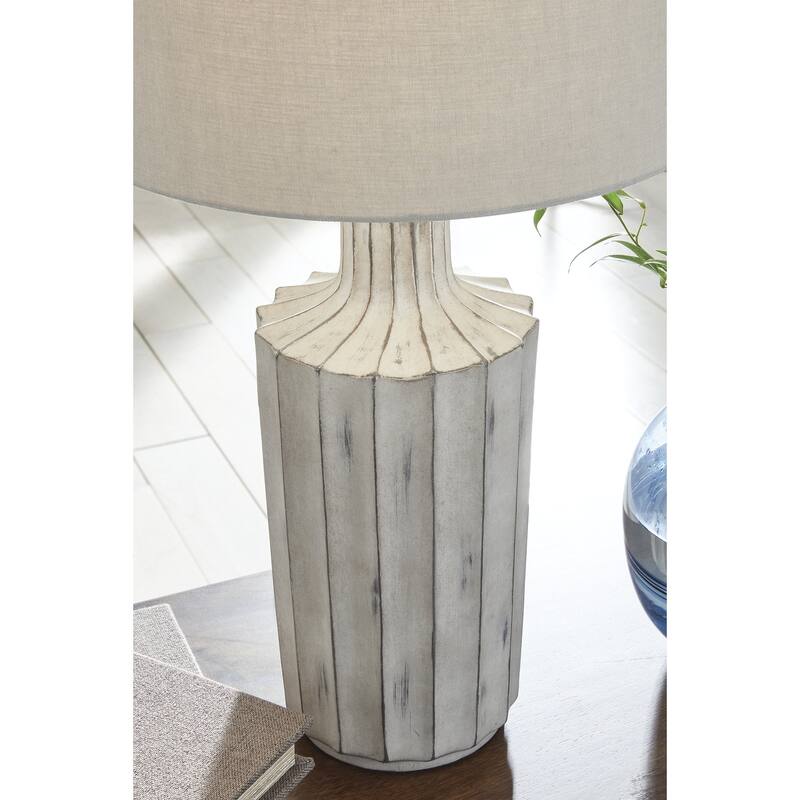 Signature Design by Ashley Imre Brown Table Lamp - 14" W x 14" D x 26" H