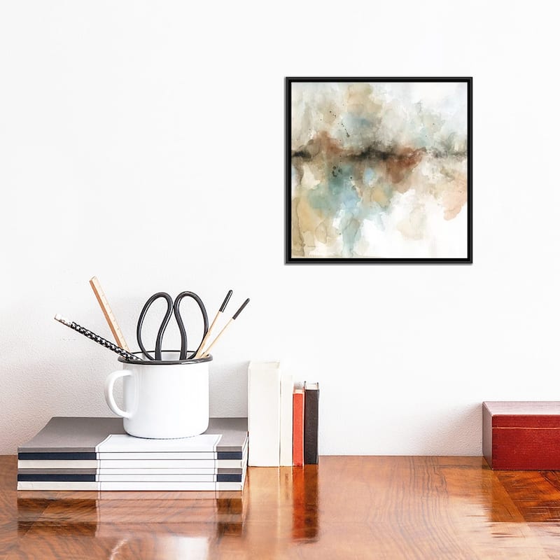 iCanvas "Island Mist I" by Carol Robinson Framed Canvas Print