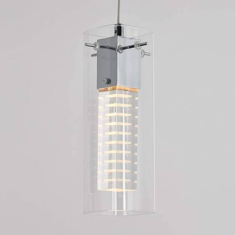 Artika Hologram 1-Pendant, Integrated Led, Chrome Plated
