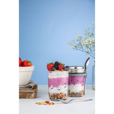 Kilner Breakfast Jar Set of 2 Bundle - Clear