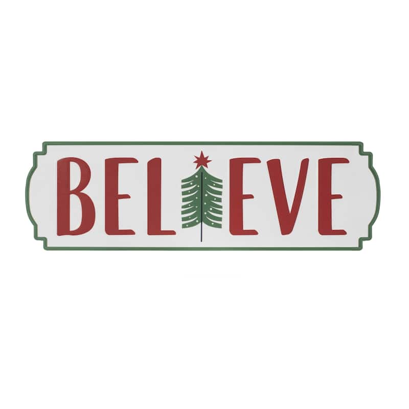 Holidays Sentiment Christmas Wall Plaques - 20.25"- Set of 3