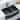 Ruvati 33-inch Gunmetal Black Stainless Steel 60/40 Double Bowl Apron-Front Farmhouse Kitchen Sink -