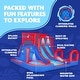 preview thumbnail 14 of 28, Sunny & Fun Mega Climb N' Go Inflatable Water Slide Park