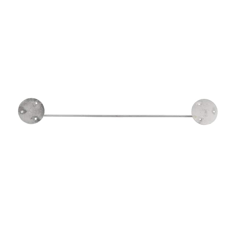 Metal 7 Candle Wall Sconce - Silver - CosmoLiving by Cosmopolitan