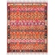 preview thumbnail 9 of 13, SAFAVIEH Handmade Aspen Dona Boho Tribal Wool Rug 11' x 15' - Orange/Fuchsia