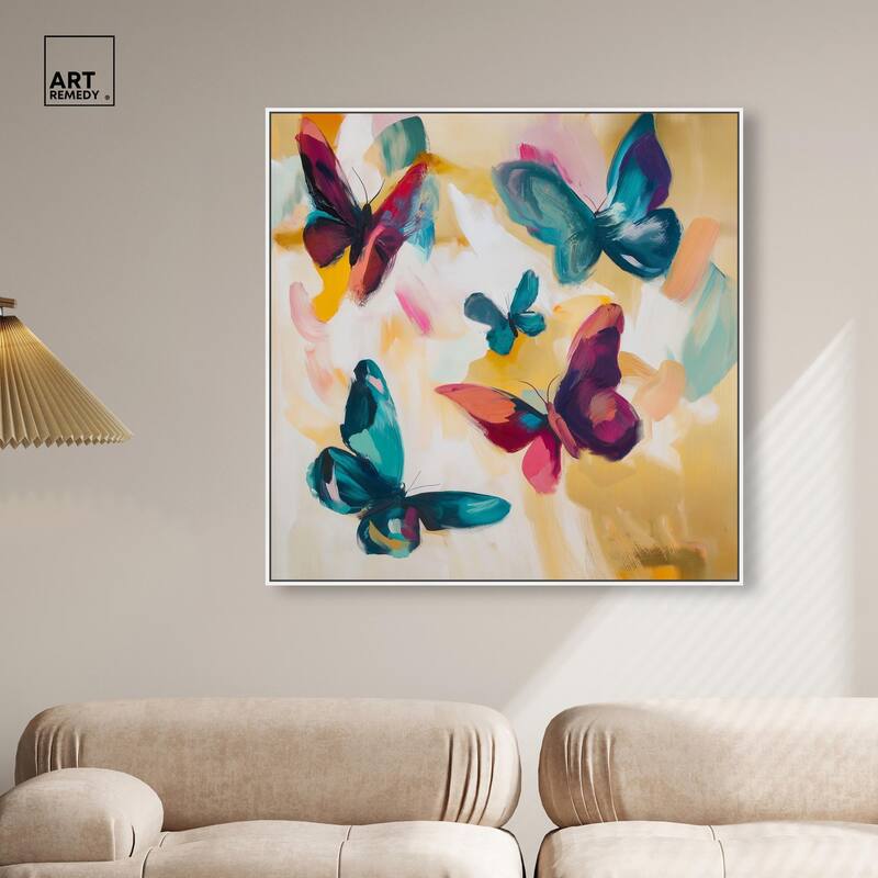 Wings in Waltz I Canvas by Art Remedy