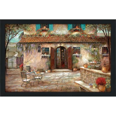 "Villa Claretta" by Ruane Manning Print on Acrylic