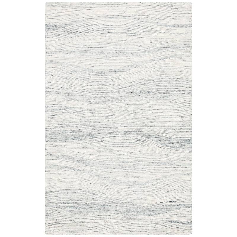 SAFAVIEH Handmade Metro Fetnete Modern Abstract Wool Rug