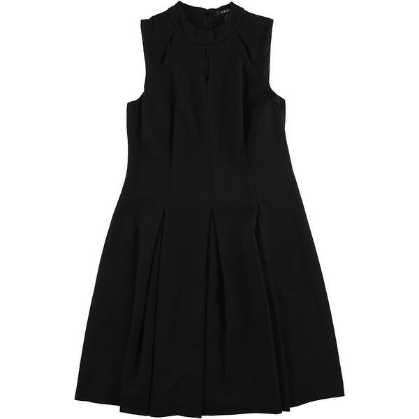 Alfani Womens Pleated A-Line Dress - Bed Bath & Beyond - 41857158