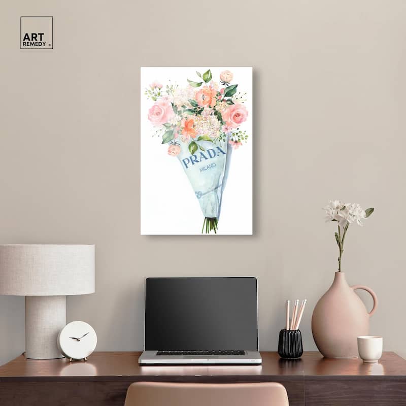 A World of Flowers Acrylic by Art Remedy, Ready to Hang