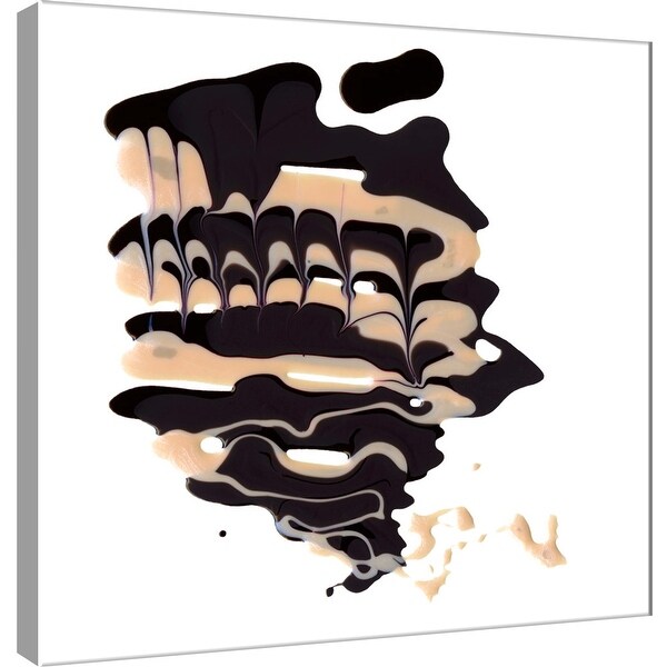 PTM Images 9-101048 PTM Canvas Collection 12" x 12" - "Polished in Chocolate" Giclee Abstract Art Print on Canvas