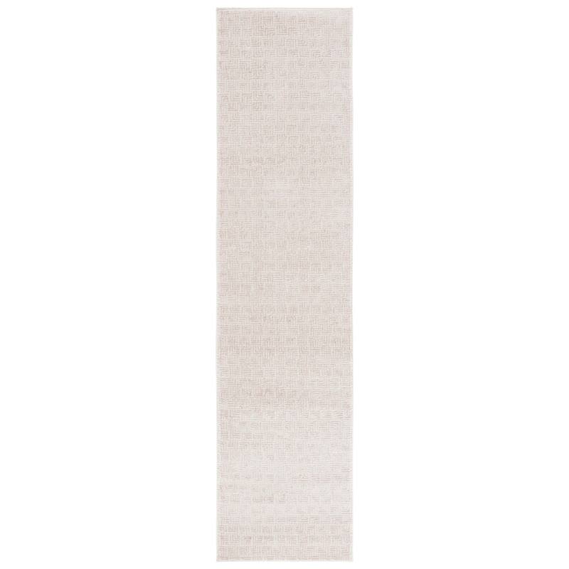 SAFAVIEH Hanna Deedee Contemporary Rug - 2' x 8' Runner - Beige/Ivory