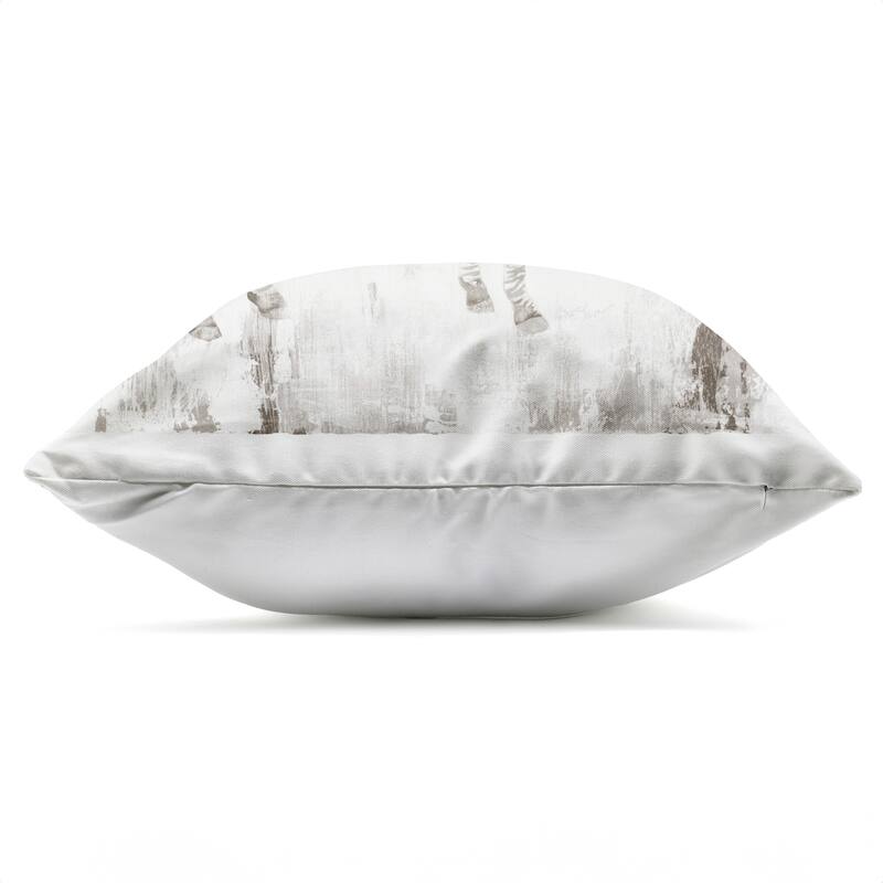 Stupell Boho Striped Zebra Printed Outdoor Throw Pillow Design by Janet Tava