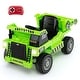 preview thumbnail 5 of 4, Kids Ride on Dump Truck 12V Ride on Car w/Remote Control Green