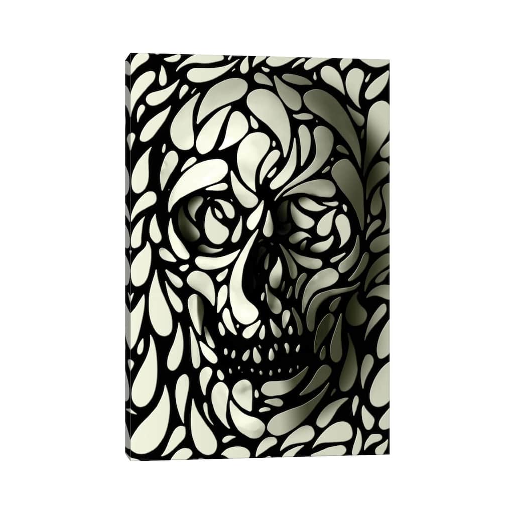 iCanvas "Skull No. 4" by Ali Gulec Canvas Print