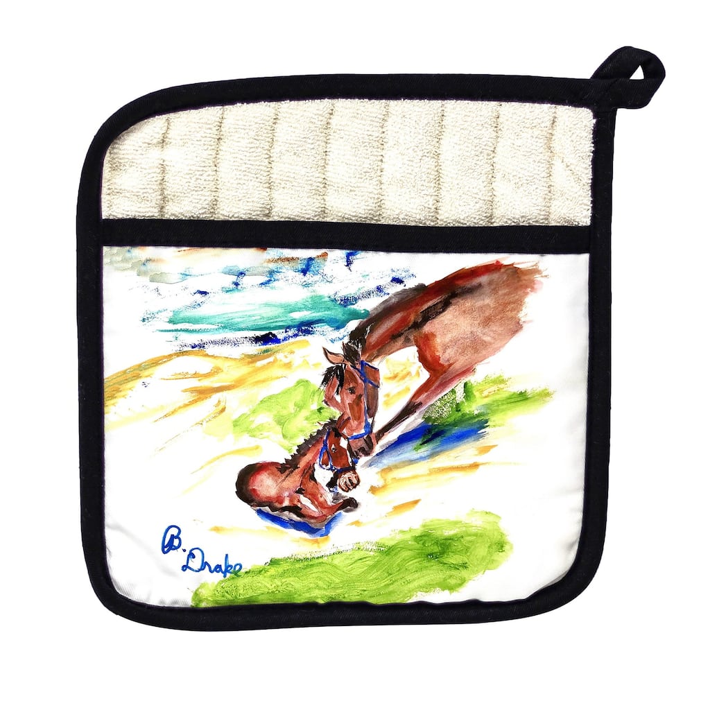 Mothering Horse Pot Holder - 9x9
