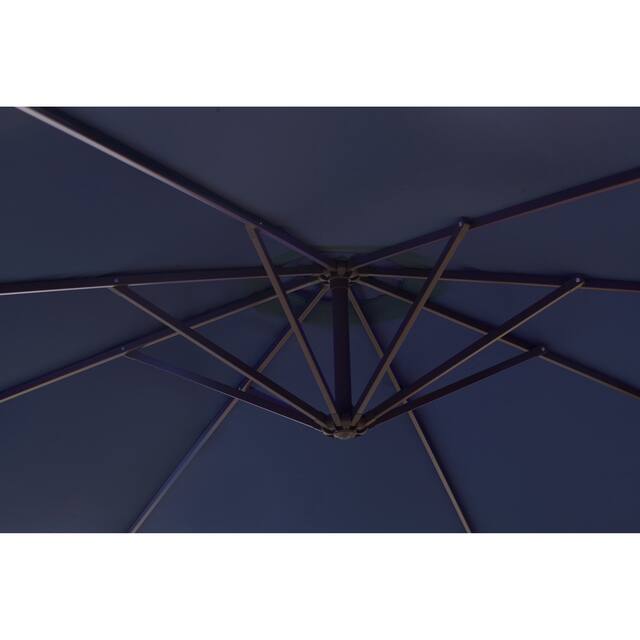 Weller 10-foot Offset Cantilever Hanging Patio Umbrella