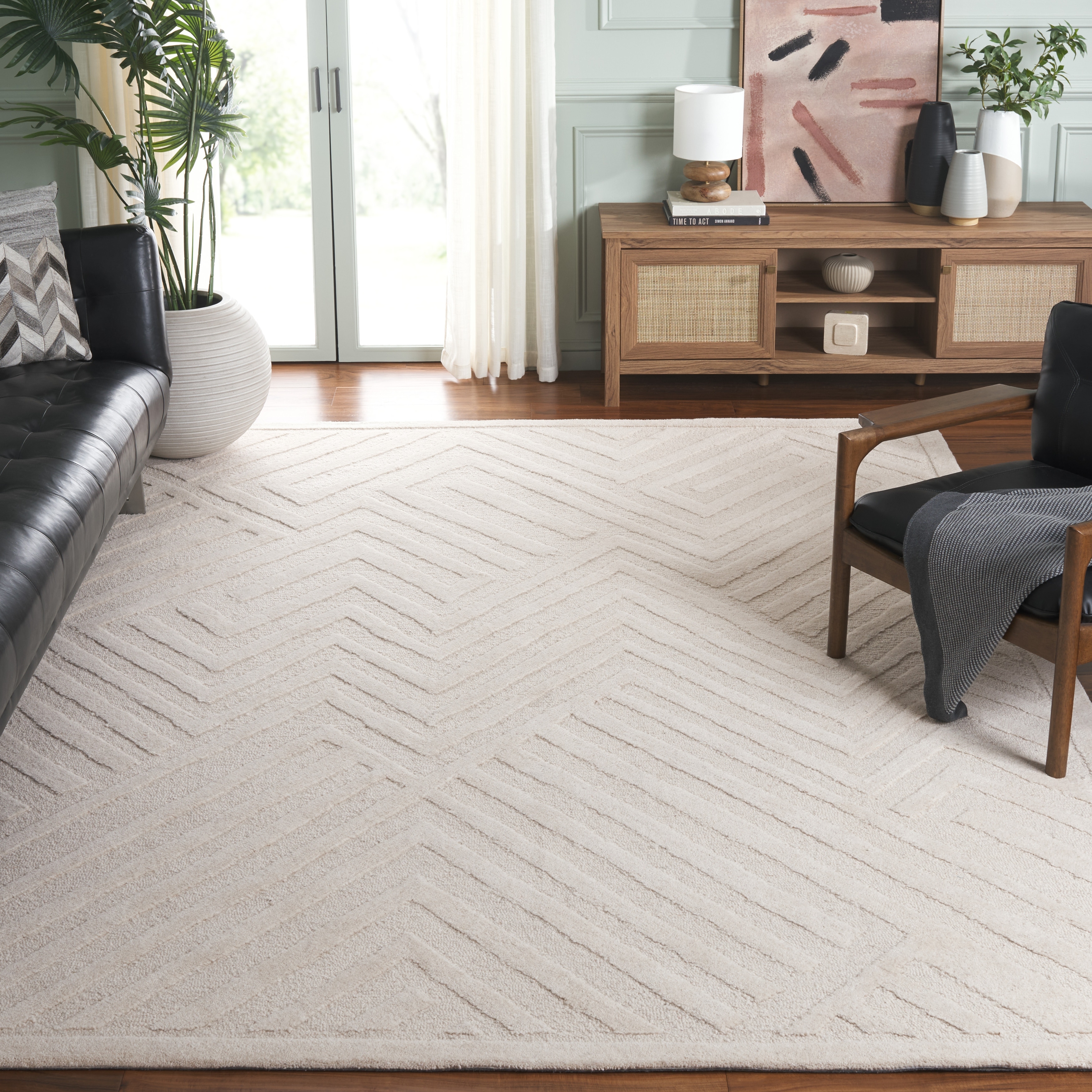SAFAVIEH Handmade Mykonos Heraclia Wool Rug