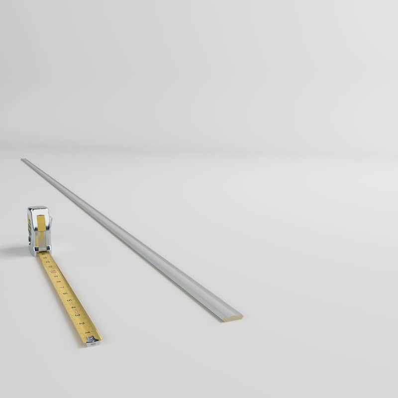 3/4"H x 3/4"P x 1 1/8"F x 96"L Skylar Crown Moulding - 1-Pack