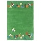 preview thumbnail 12 of 11, SAFAVIEH Handmade Kids Jasmyn Wool Rug 2' x 3' - Green/Multi