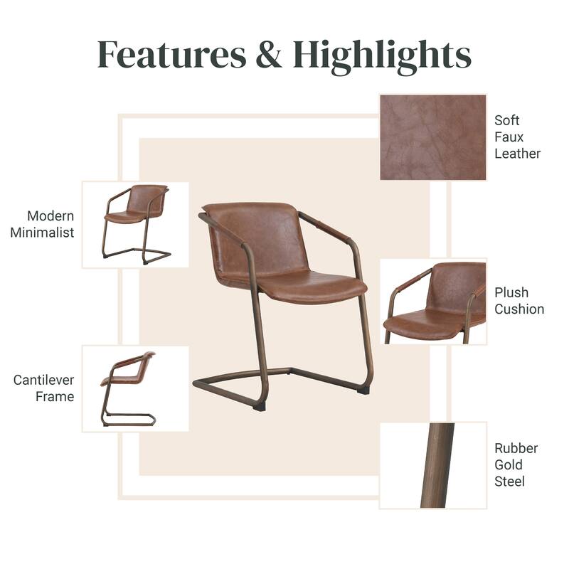 NPD Furniture Indy Side Chair (Set of 2)