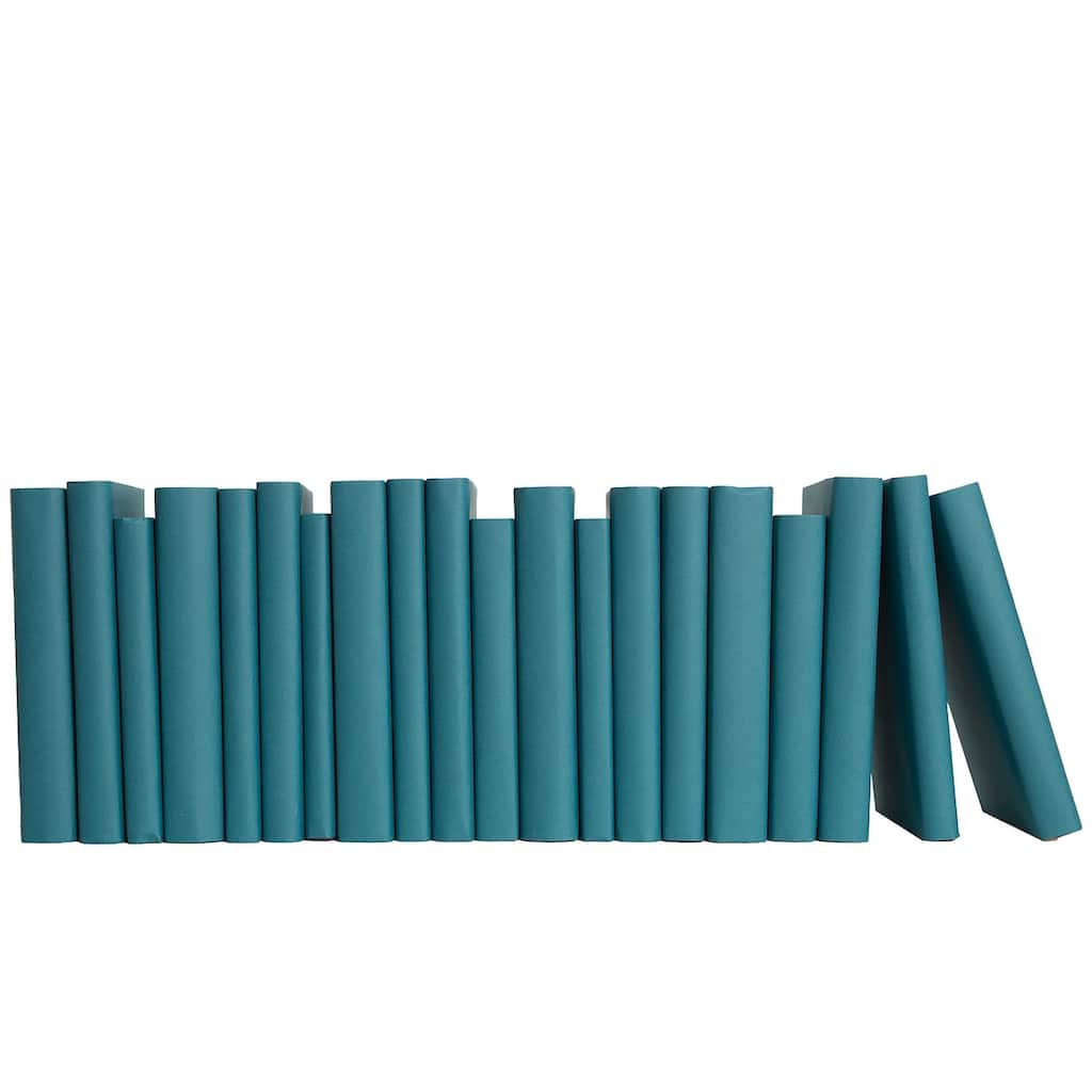 Books Blue Decorative Accessories: Turquoise Wrapped Color By The Foot
