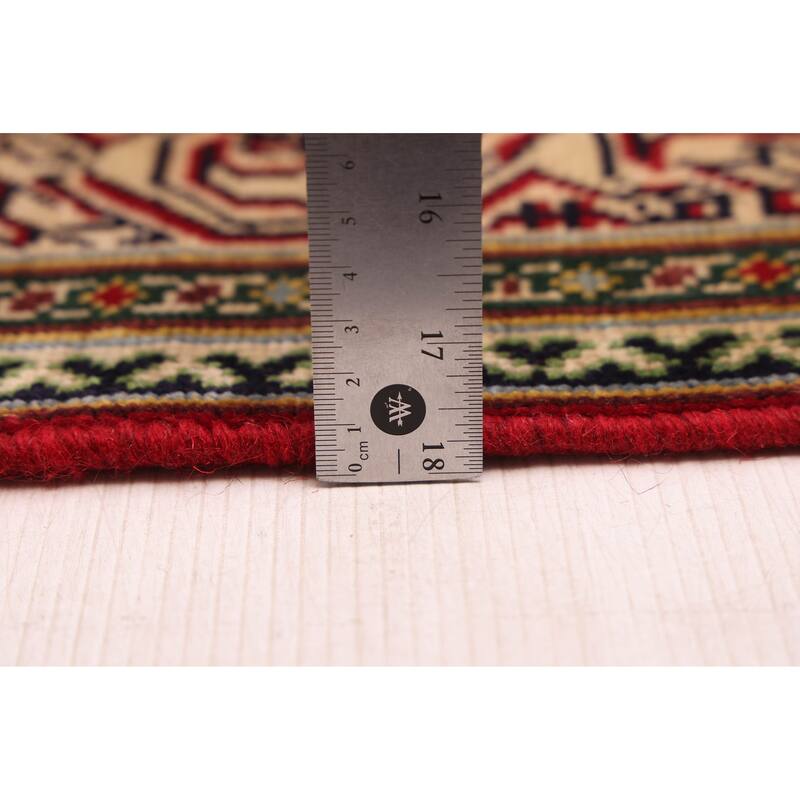 ECARPETGALLERY Hand-knotted Anadol Vintage Red Wool Rug - 3'1 x 10'11